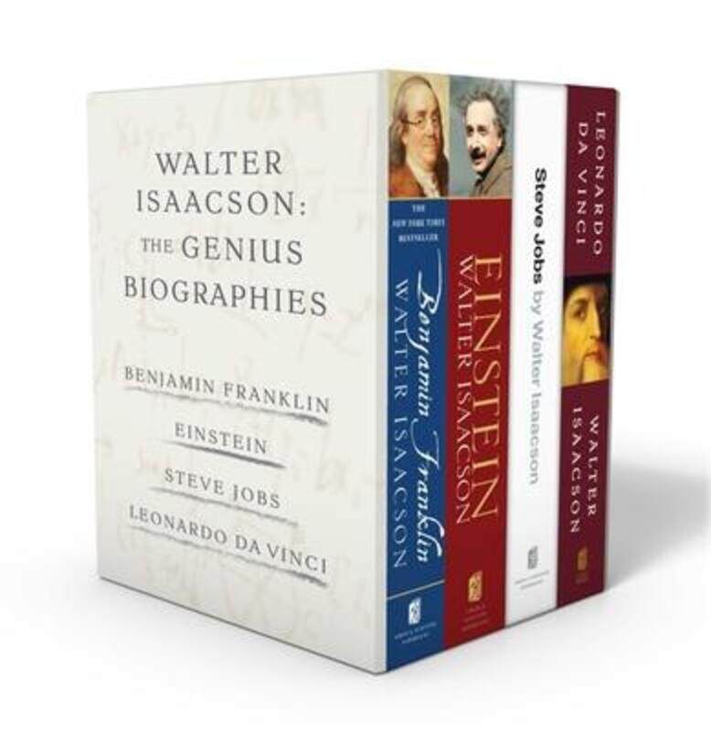 

Walter Isaacson: The Genius Biographies: Benjamin Franklin, Einstein, Steve Jobs, and Leonardo Da Vi.paperback,By :Isaacson, Walter