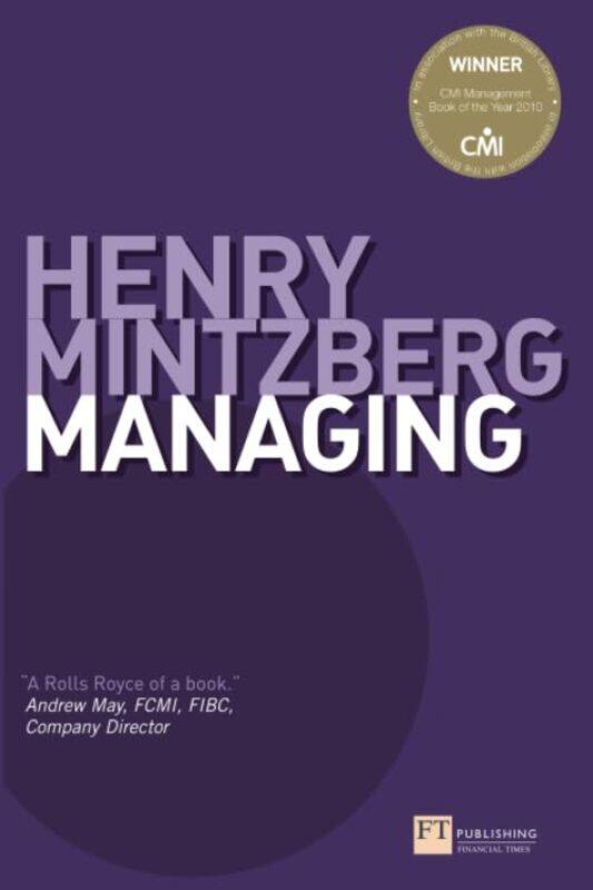 

Managing by Henry Mintzberg-Paperback