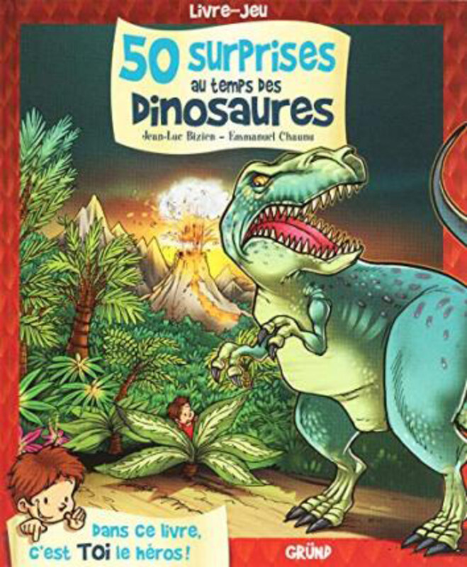 

50 surprises au temps des dinosaures (French Edition), By: Bizien, Jean-Luc