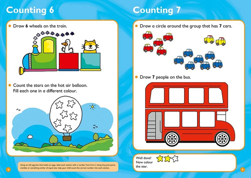 Counting Bumper Book Ages 3-5: Prepare for Preschool with Easy Home Learning, Paperback Book, By: Collins Easy Learning
