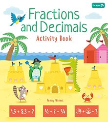 Fractions and Decimals Activity Book by Penny WormsKasia Dudziuk-Paperback