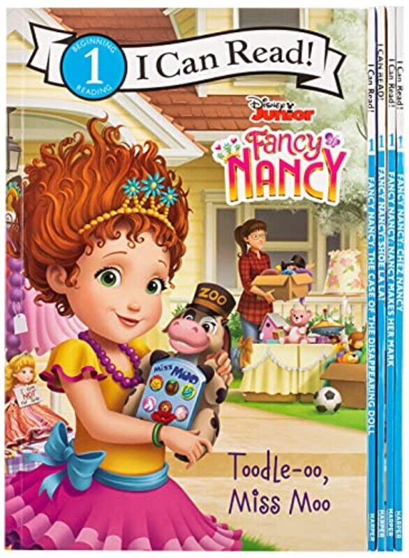 

Disney Junior Fancy Nancy A Fancy Reading Collection 5 I Can Read Paperbacks by Various , Paperback