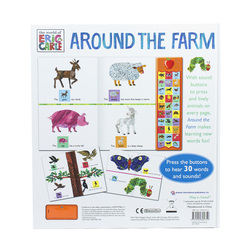 Eric Carle - Around the Farm, Board Book, By: Eric Carle