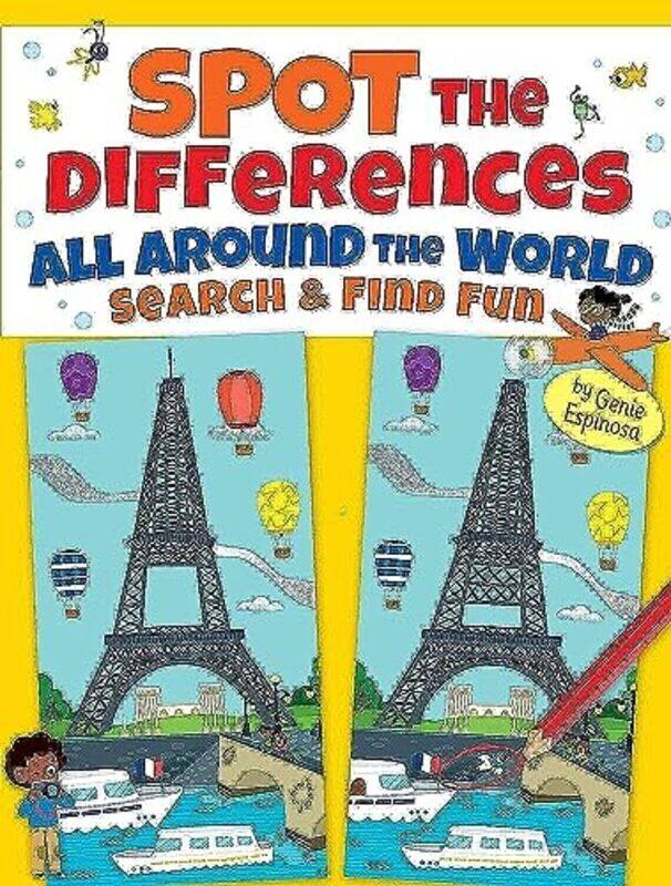 

Spot The Differences All Around The World Search & Find Fun By Espinosa, Genie Paperback