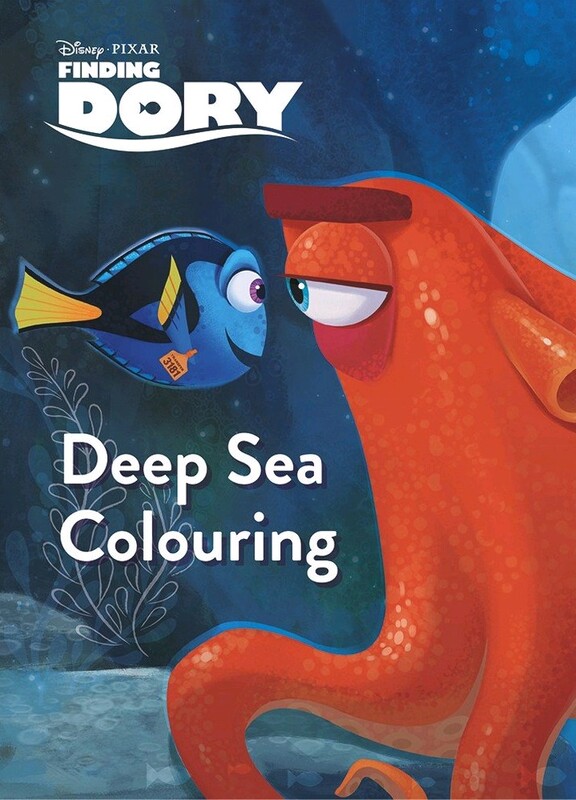 Finding Dory Deep Sea Colouring, Paperback Book, By: Parragon Books