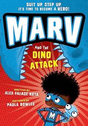 Marv and the Dino Attack from the multiaward nominated Marv series by Alex Falase-KoyaPaula Bowles-Paperback