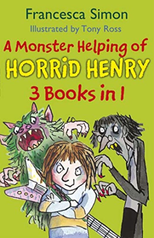 

A Monster Helping of Horrid Henry 3in1 by Francesca SimonTony Ross-Paperback