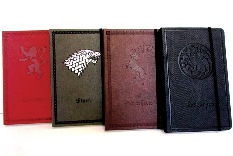 Game of Thrones: House Stark Hardcover Ruled Journal (Large), Hardcover Book, By: HBO