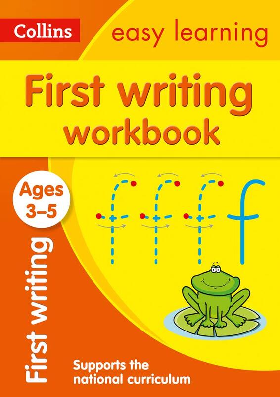 First Writing Workbook Ages 3-5: Prepare for Preschool with Easy Home Learning, By: Collins Easy Learning