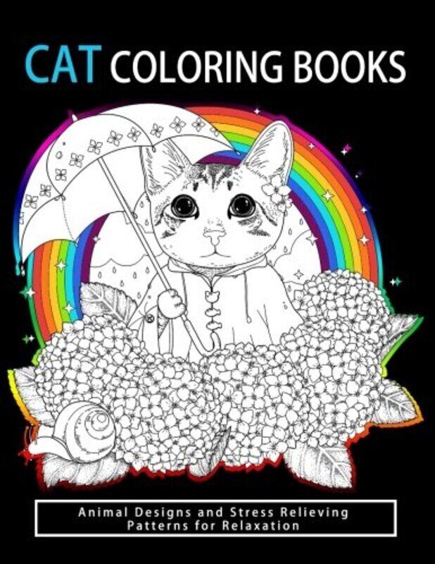 

Cat Coloring Books Cats & Kittens For Comfort & Creativity For Adults, Kids And Girls By Cat Coloring Books - Tamika V Alvarez - Paperback