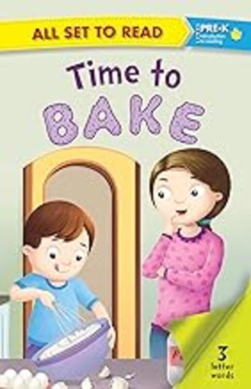All set to Read PRE K Time to Bake by Om Books Editorial Team - Paperback