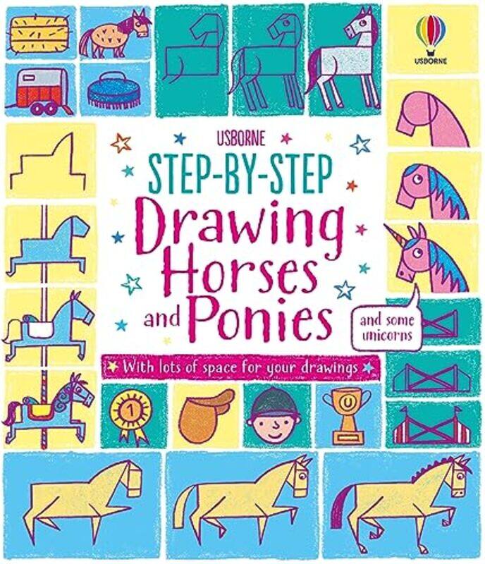 

Stepbystep Drawing Horses and Ponies by Fiona WattCandice Whatmore-Paperback