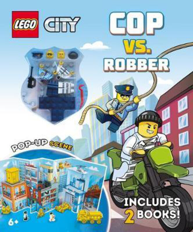 

High-Speed Chase: Cop vs. Robber, Hardcover Book, By: Lego