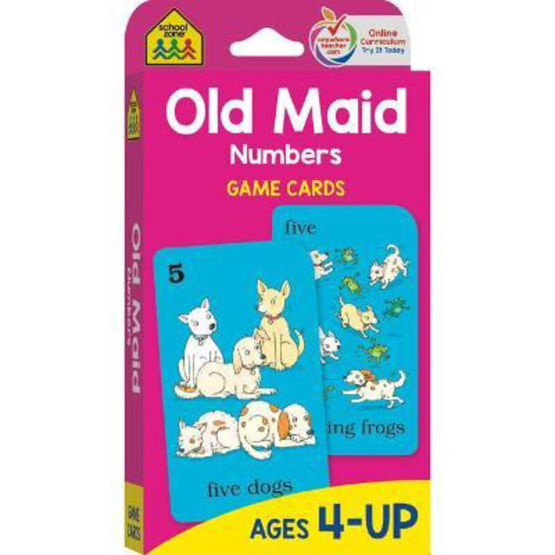 

Game Cards - Old Maid, Paperback Book, By: School Zone