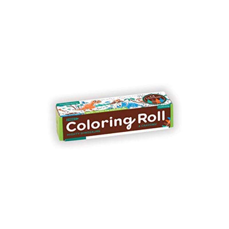 

Mighty Dinosaurs Mini Coloring Roll By Peskimo Paperback