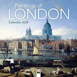 Museum Of London Paintings Of London 2024 Wall Calendar Flame Tree Studio Paperback