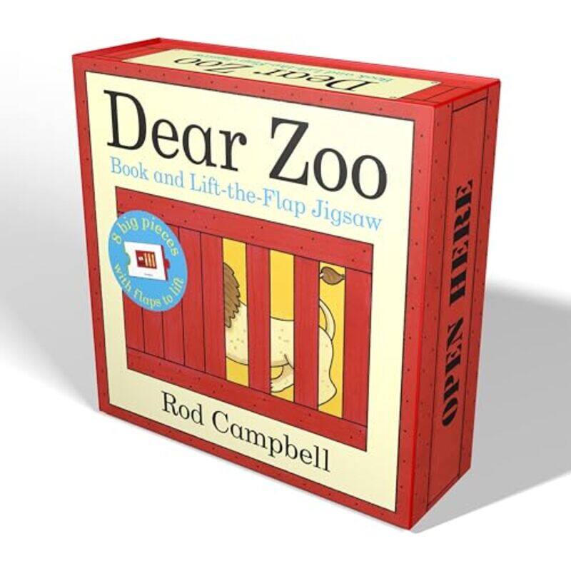 

Dear Zoo Book And Lifttheflap Jigsaw Puzzle,Paperback By Rod Campbell