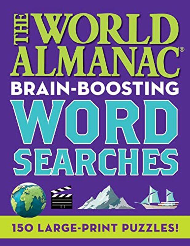

The World Almanac BrainBoosting Word Searches by How2Become-Paperback