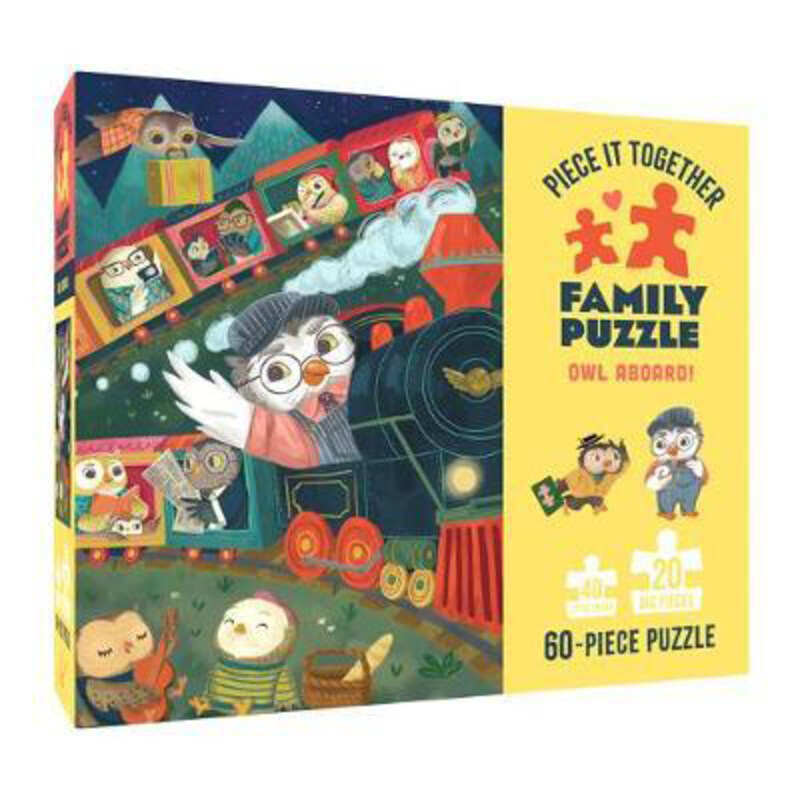 

Piece It Together Family Puzzle: Owl Aboard!, By: Wednesday Kirwan