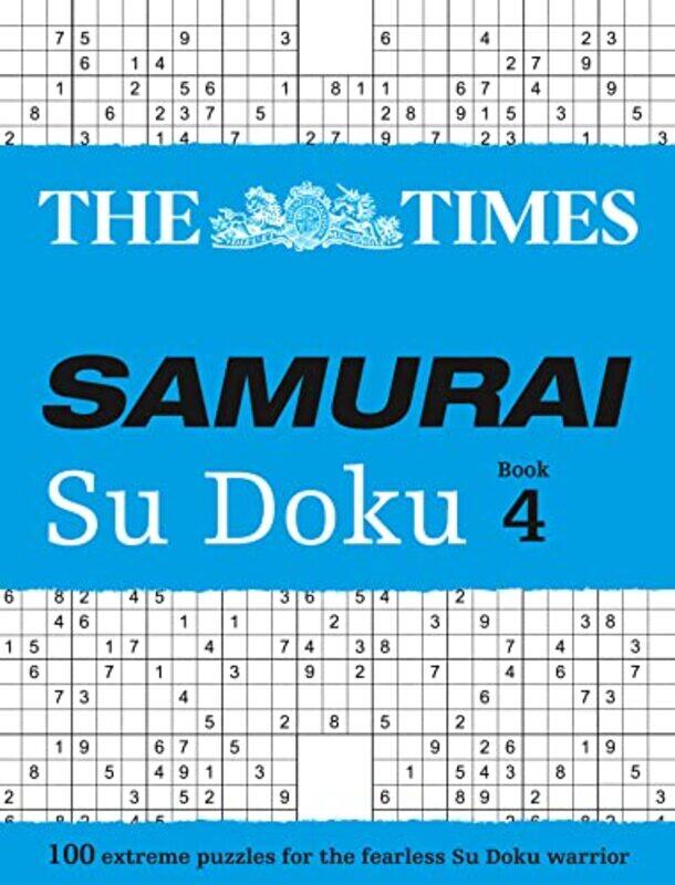 

The Times Samurai Su Doku 4 by Mary Boone-Paperback