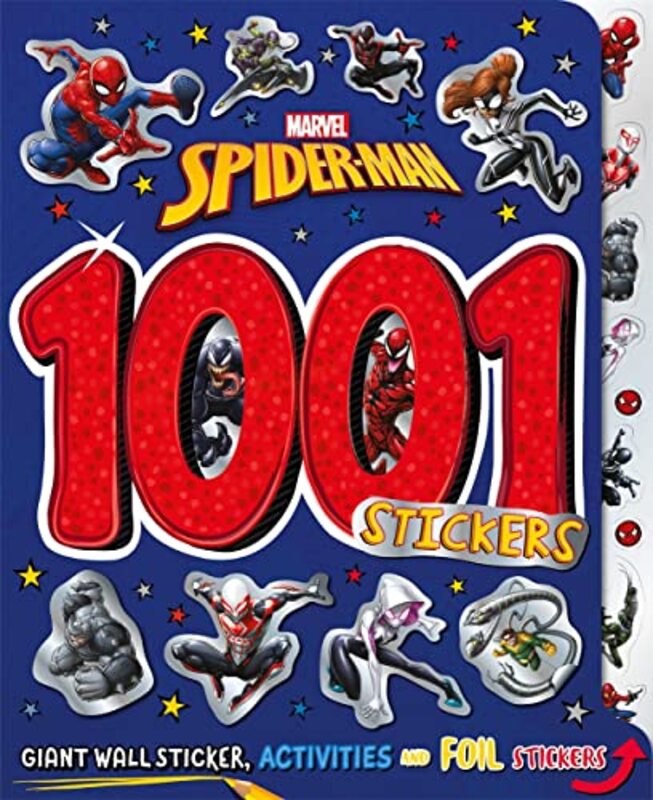 Marvel SpiderMan 1001 Stickers by Marvel Entertainment International Ltd Paperback