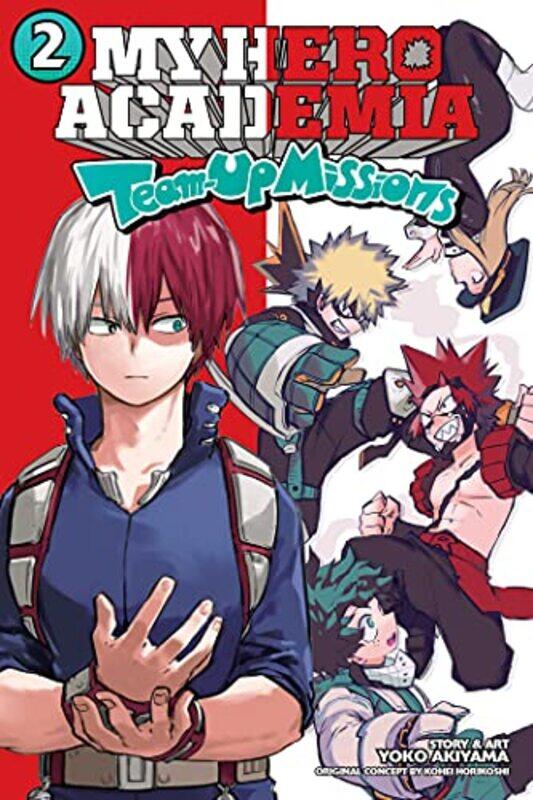 

My Hero Academia TeamUp Missions Vol 2 by Yoko Akiyama-Paperback