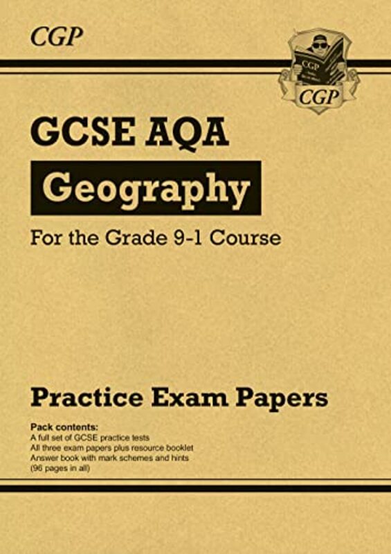 Gcse Geography Aqa Practice Papers  For The Grade 91 Course By Books, Cgp - Books, Cgp - Paperback