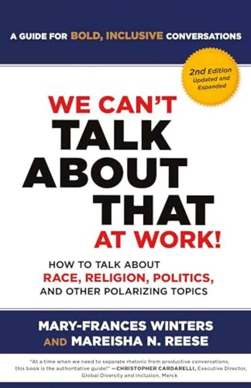 

We Cant Talk About That At Work Second Edition by Mary-Frances WintersMareisha Reese-Paperback