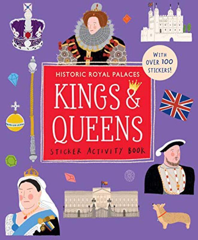 

Kings and Queens Sticker Activity Book by Frances DownBond 11+-Paperback