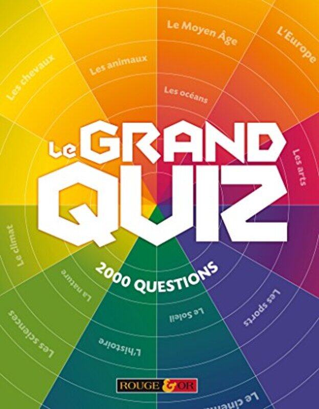 

Le grand quiz Rouge & Or,Paperback,By:Collectif