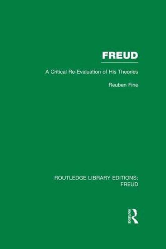 

Freud RLE Freud by Reuben Fine-Paperback