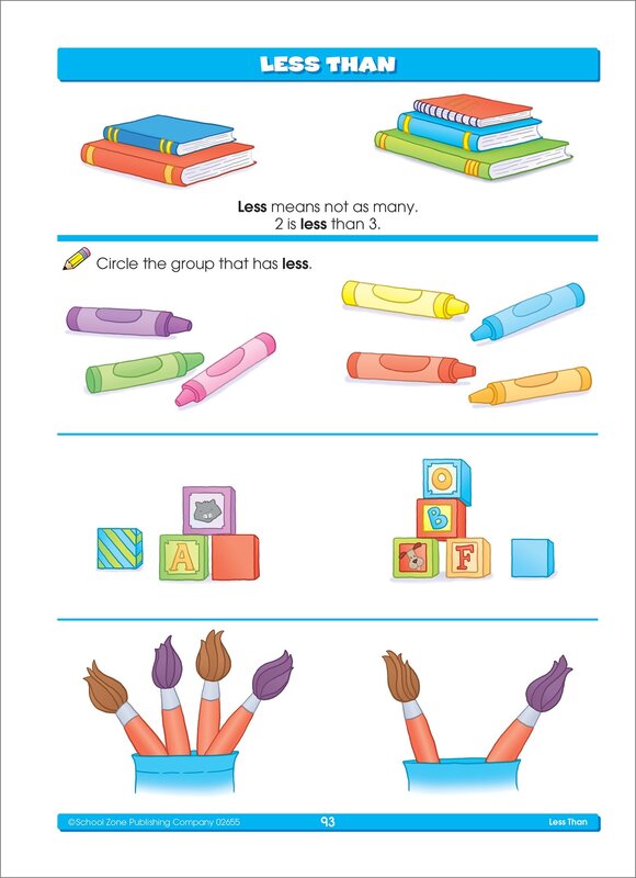 Super Deluxe Preschool Basics Workbook, Paperback Book, By: School Zone