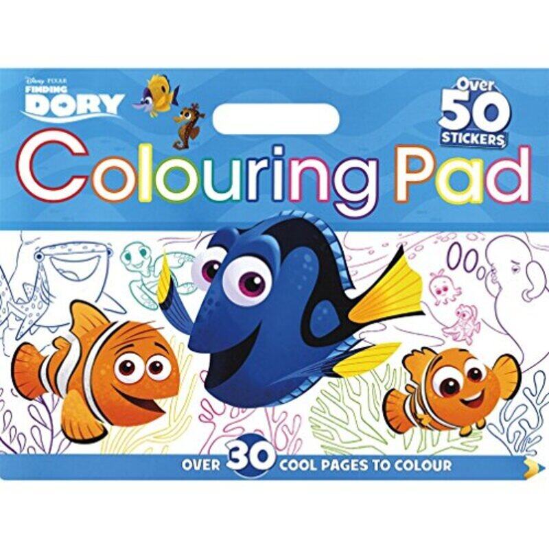 

Disney Pixar Finding Dory Colouring Floor Pad: Over 30 Cool Pages to Colour, Paperback Book, By: Parragon Books Ltd