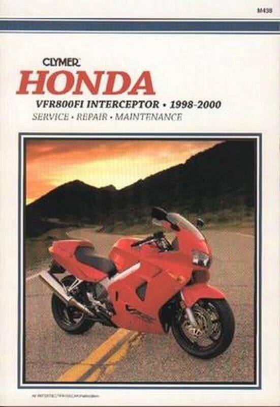 

Honda VF800FI Interceptor Motorcycle 19982000 Service Repair Manual by Ben EcksteinLisa W Coyne-Paperback