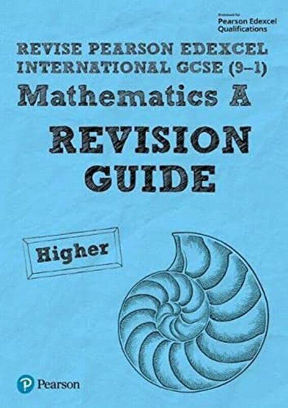 

Pearson Edexcel International GCSE 9 1 Mathematics A Revision Guide Higher includes online edit by Smith Harry Paperback