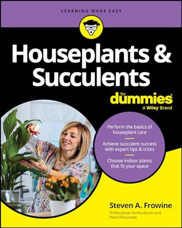 

Houseplants & Succulents For Dummies by Steven A. Frowine -Paperback