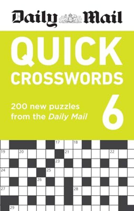 

Daily Mail Quick Crosswords Volume 6 by Daily Mail-Paperback