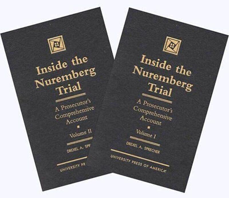 

Inside the Nuremberg Trial by Drexel A Sprecher-Hardcover