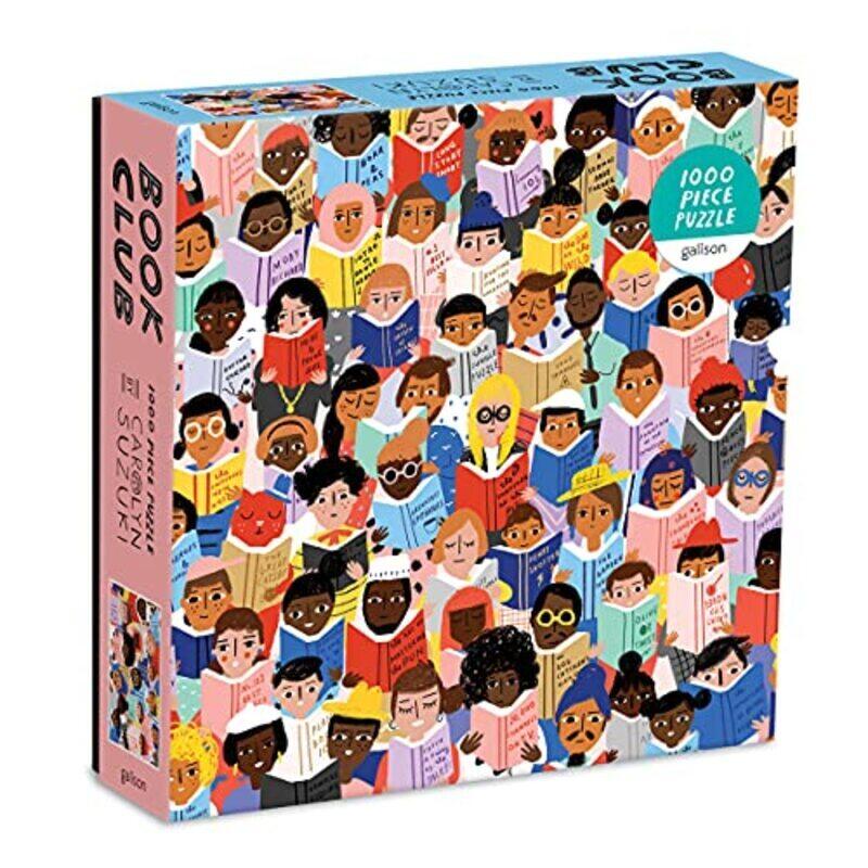 

Puz 1000 Sq Book Club By Galison, Carolyn Suzuki Paperback
