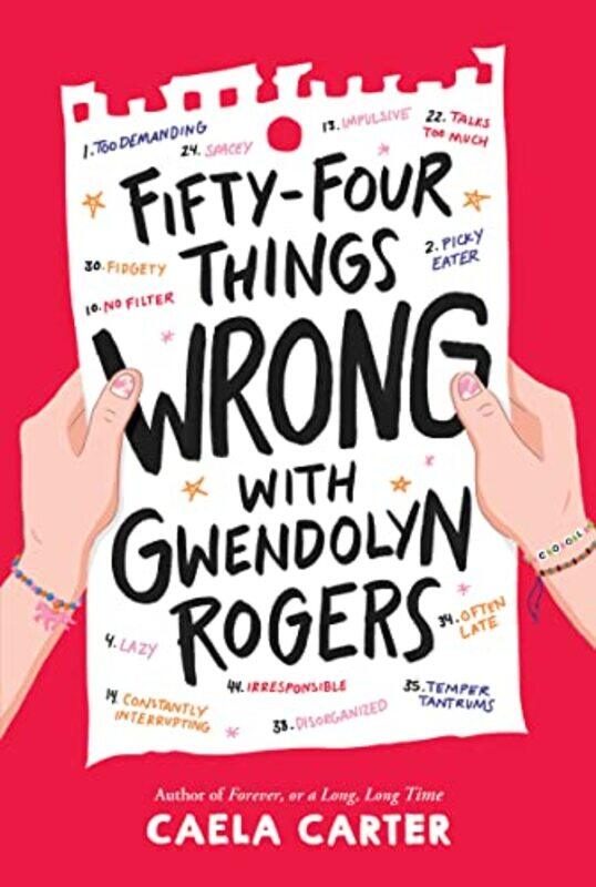 

Fiftyfour Things Wrong With Gwendolyn Rogers by Caela Carter-Paperback