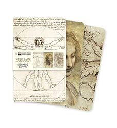 Leonardo Da Vinci Mini Notebook Collection By Flame Tree Studio Paperback