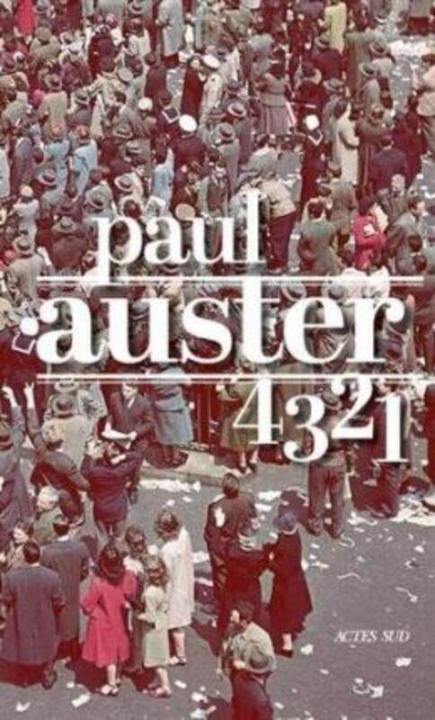 

4 3 2 1.paperback,By :Paul Auster