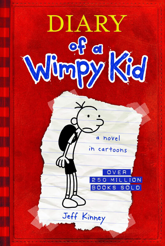 

Diary of a Wimpy Kid, Hardcover Book, By: Jeff Kinney