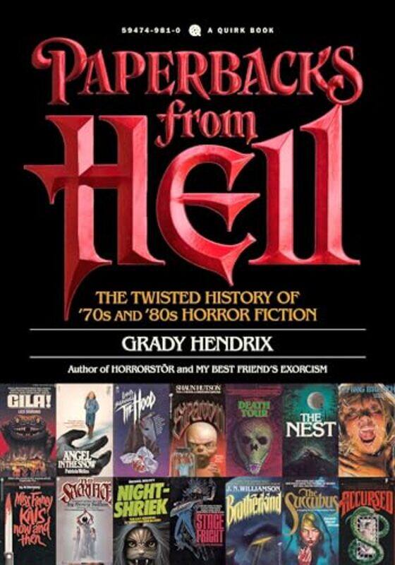 

Paperbacks From Hell by Grady Hendrix-Paperback