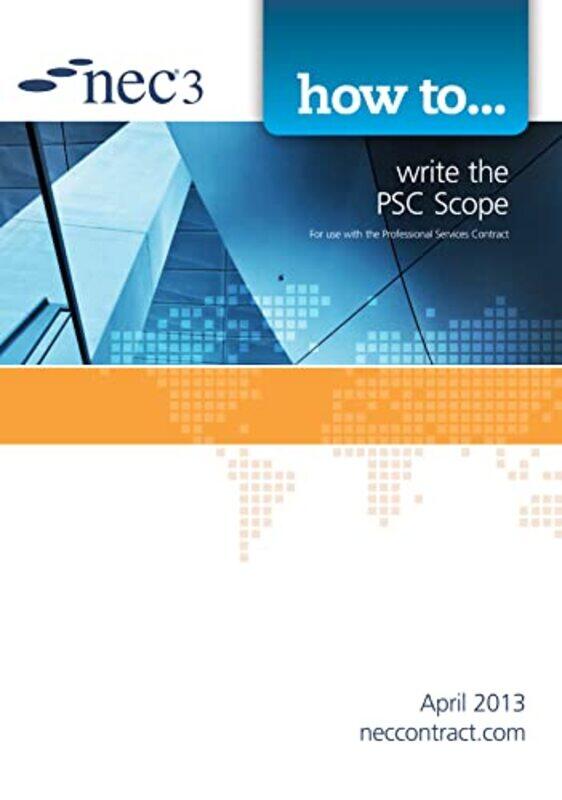 

How to write the PSC Scope by NEC-Paperback