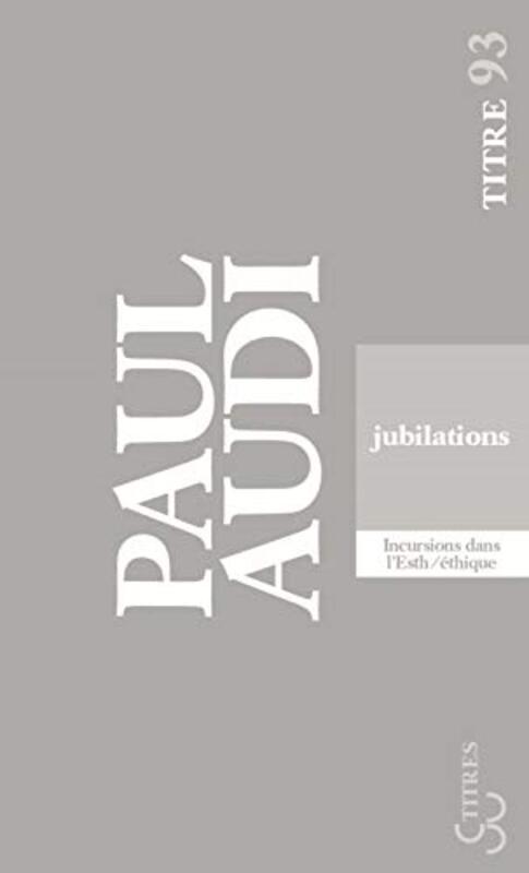 Jubilations,Paperback,By:Audi Paul