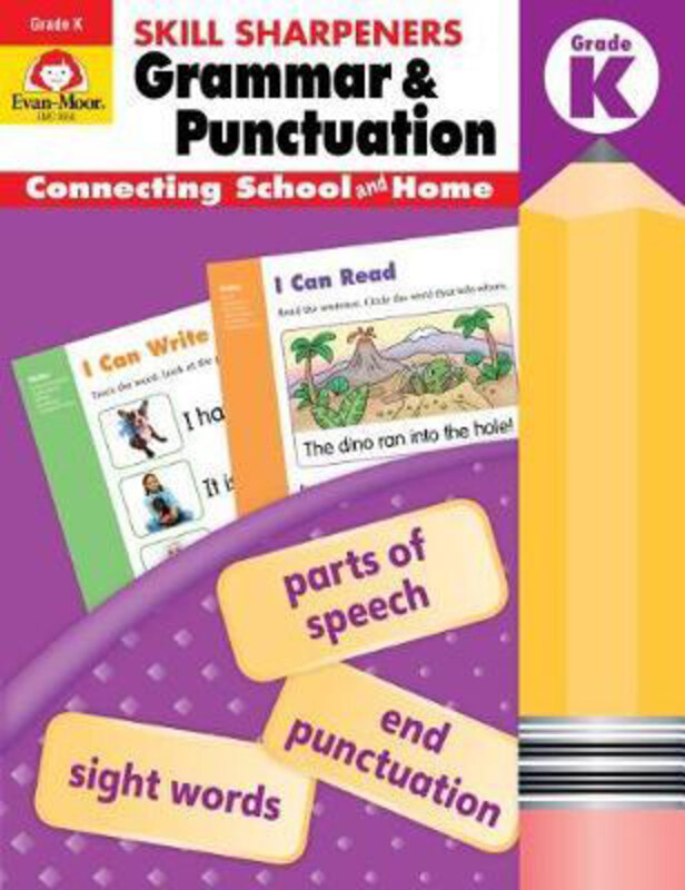 

Skill Sharpeners Grammar and Punctuation, Grade K, Paperback Book, By: Evan-Moor