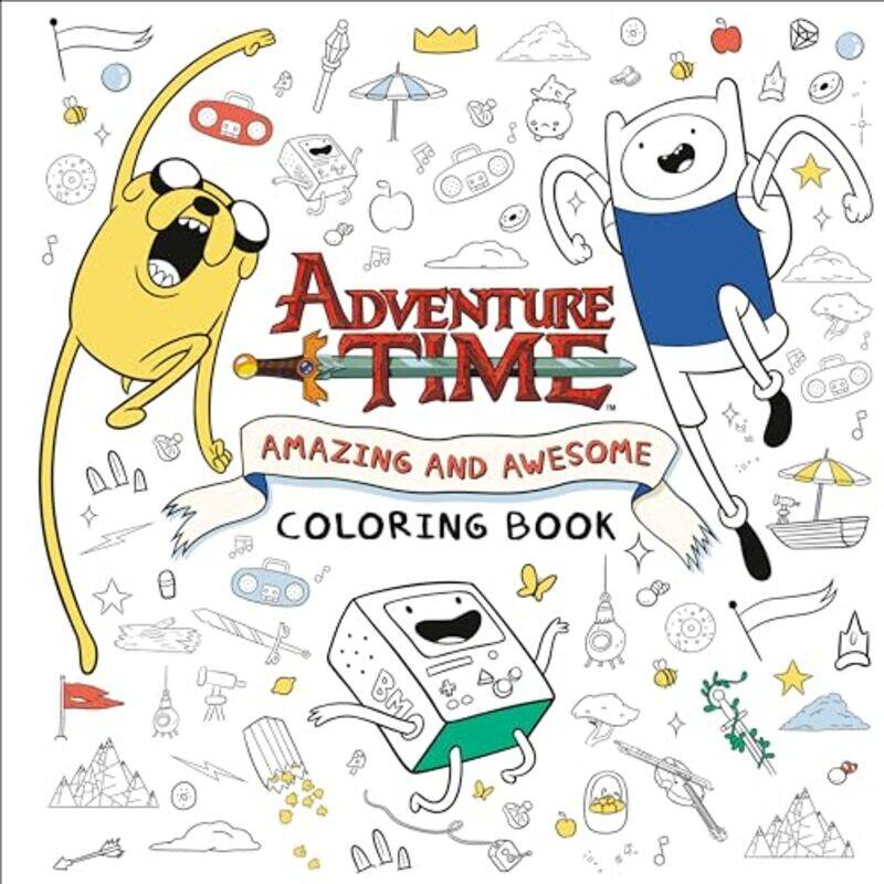 

Adv Time Amazing And Awesome Coloring Bk By Random House - Paperback