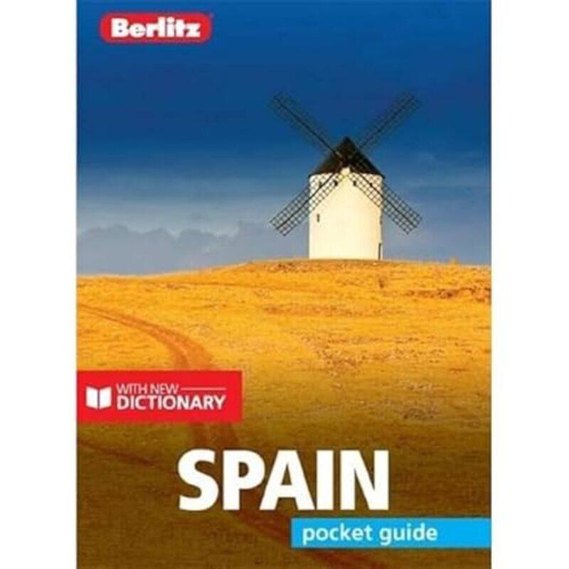 

Berlitz Pocket Guide Spain Travel Guide with Dictionary -Paperback