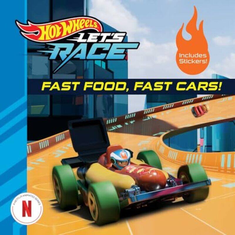 

Hot Wheels Lets Race Fast Food Fast Cars By Geron Eric - Paperback